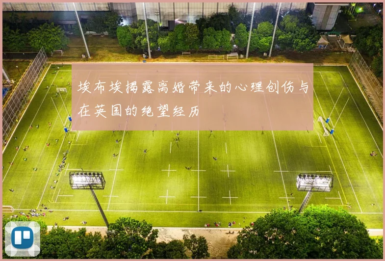 埃布埃揭露离婚带来的心理创伤与在英国的绝望经历