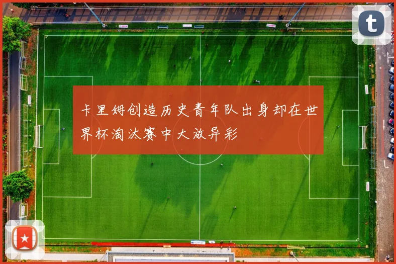 卡里姆创造历史青年队出身却在世界杯淘汰赛中大放异彩